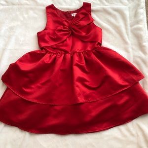 Girls Cat & Jack Red Formal Dress